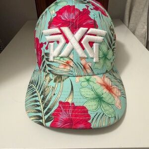 PXG Tropical Floral Cap with Logo